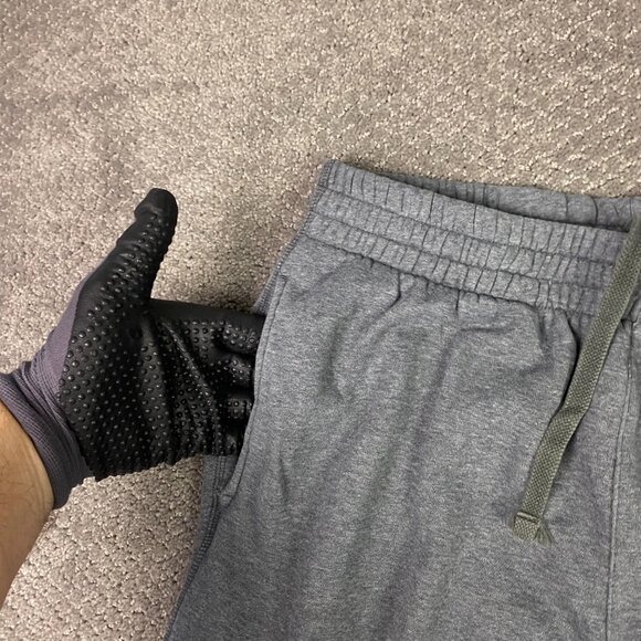 Nike Cargo Sweatpants Men's Large Gray Sportswear Club Fleece Joggers 586385 071 - Picture 3 of 14